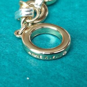 Anne Klein Gold-Tone Women's Braceletlue Silk  - 6Blue Silk  - 6